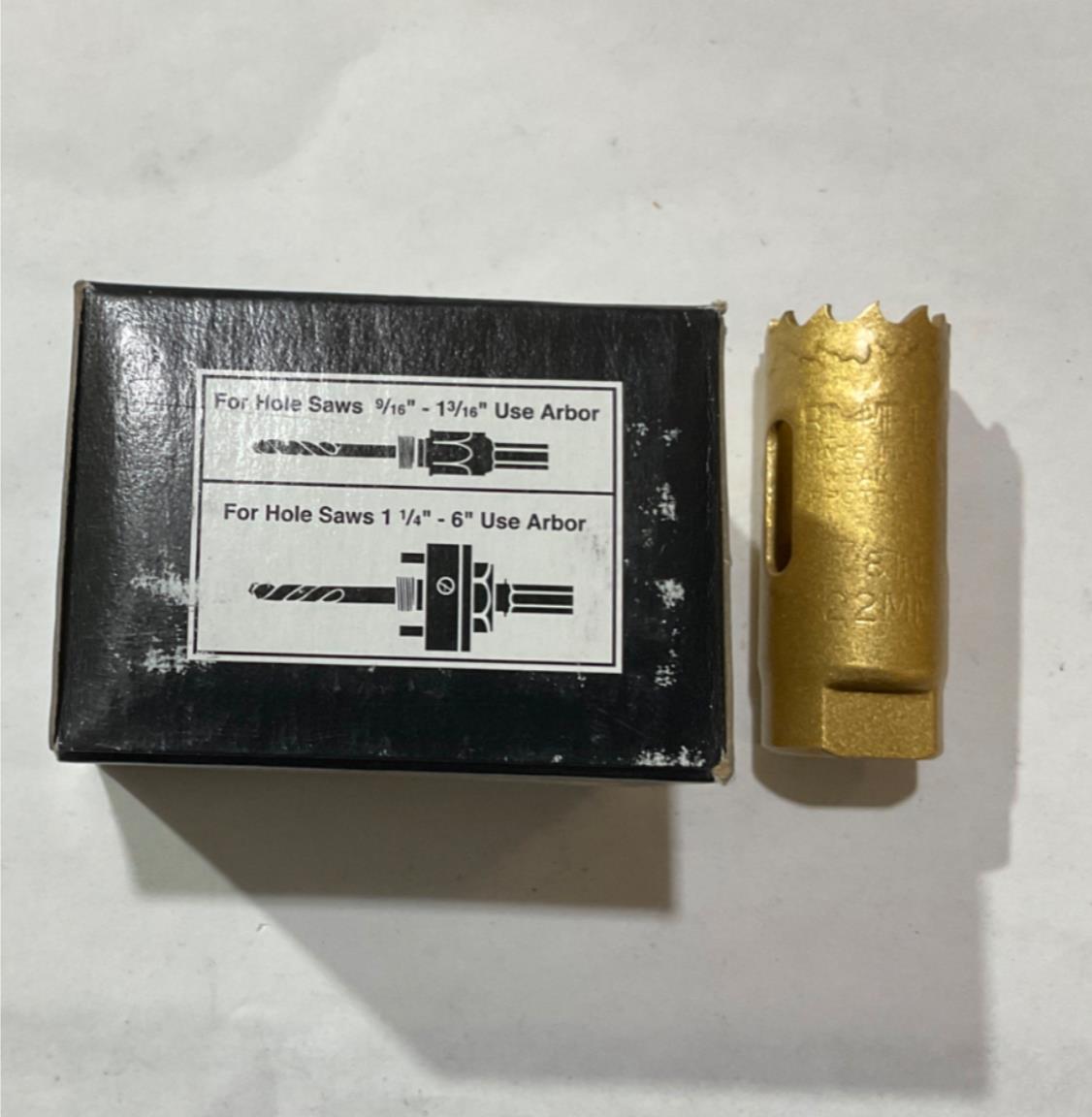 Lawson 85844 7/8" Bi-Metal Hole Saw USA