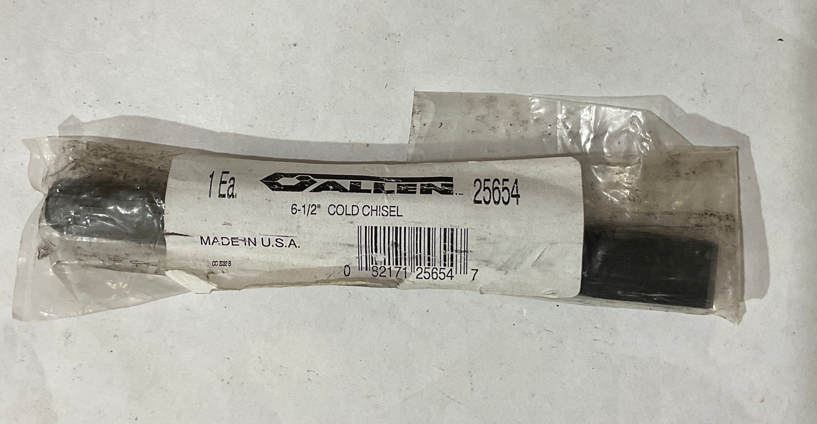 Allen 6-1/2" Cold Chisel 25654 USA #I-4