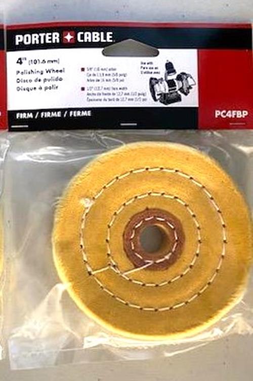 Porter Cable 4" Firm Buffing Pad Orange PC4FBP