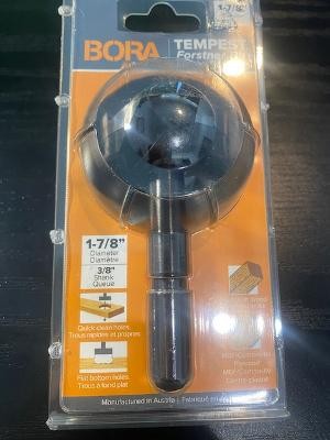Bora 1-7/8" Tempest Forstner Drill Bit 3/8 Shank Austria 00981