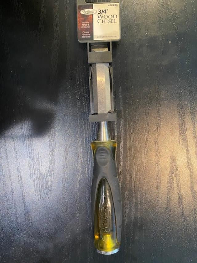 Sheffield 3/4" Professional Wood Chisel 470784