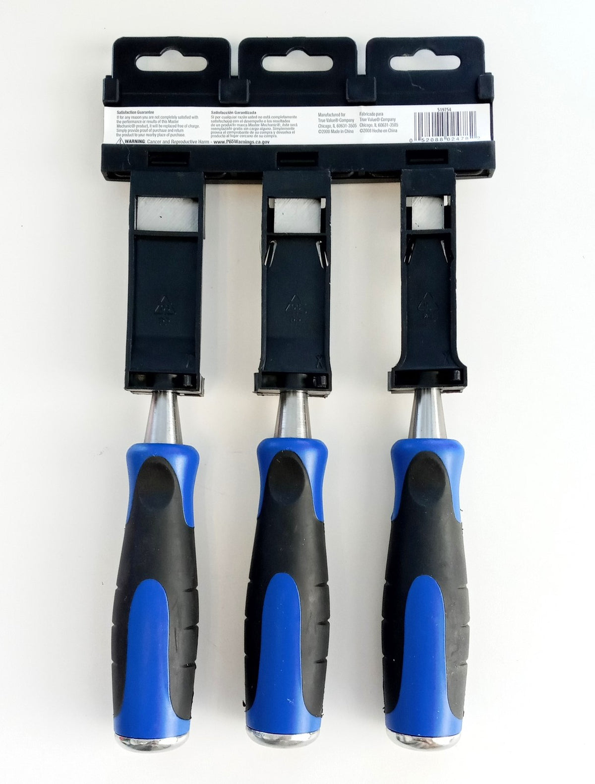Master Mechanic 3-Piece Wood Chisel Set 519754