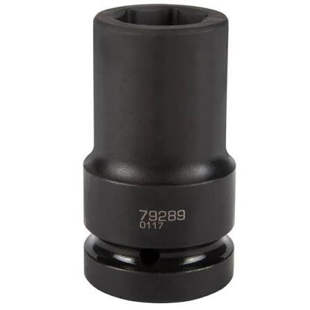 Steelman Pro 1 in. Drive 27mm 6 Point Deep Impact Socket 79289