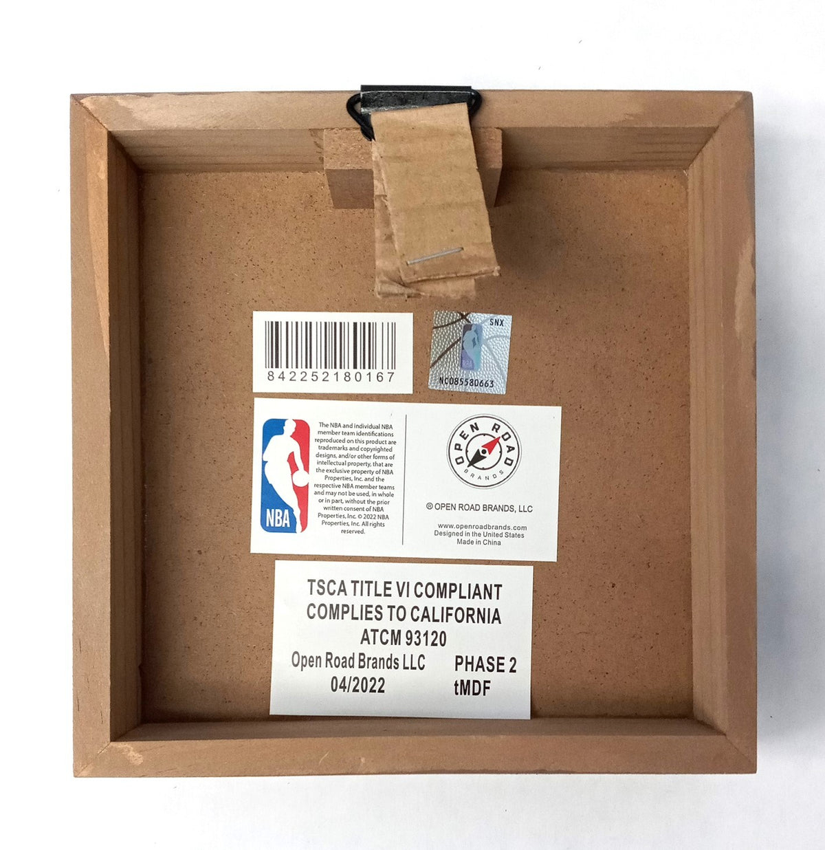 Open Road Phoenix Suns Logo Deep Wood NBA Licensed 90212000