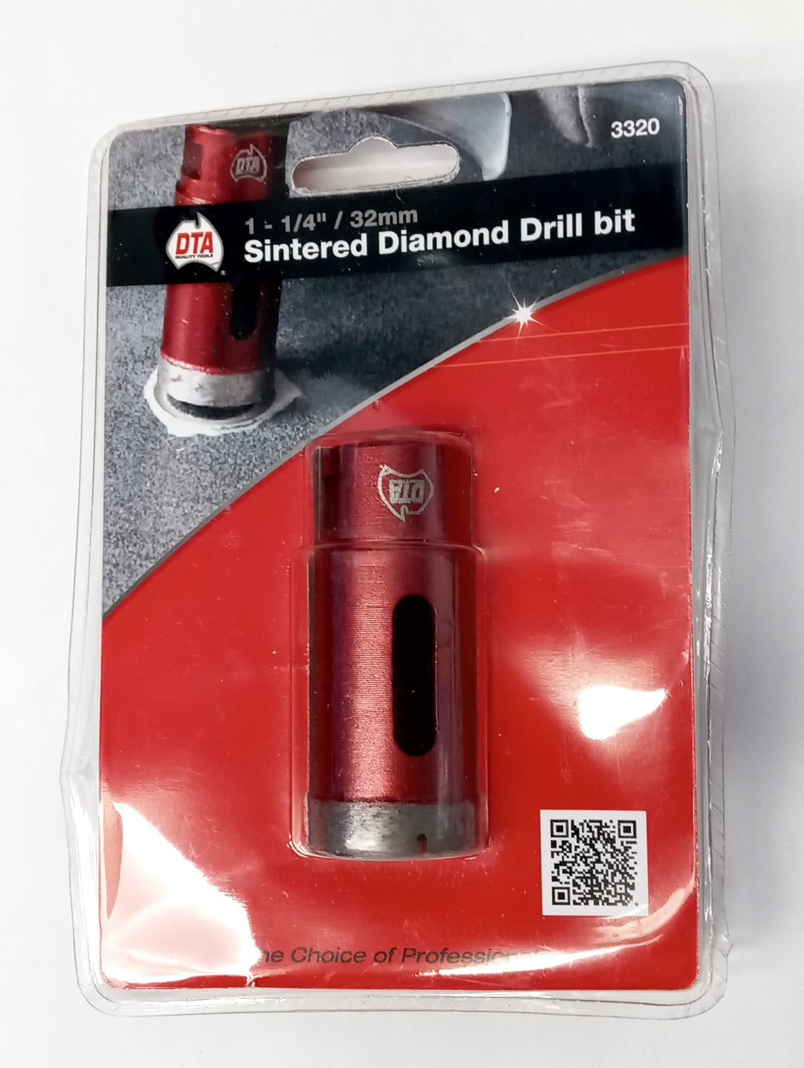 DTA 1-1/4" Sintered Diamond Wet Core Drill Bit 3320