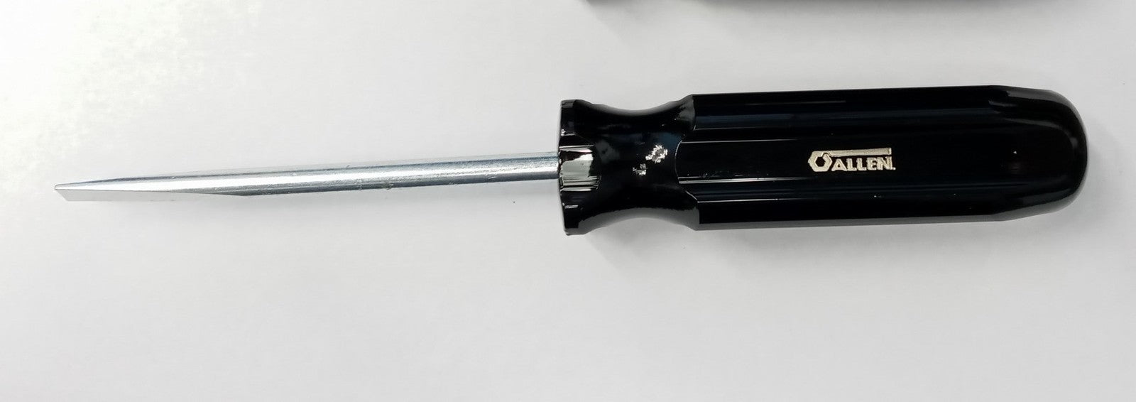 Allen Straight 1/4" x 4" Blade Screwdriver Round Shank USA 30839