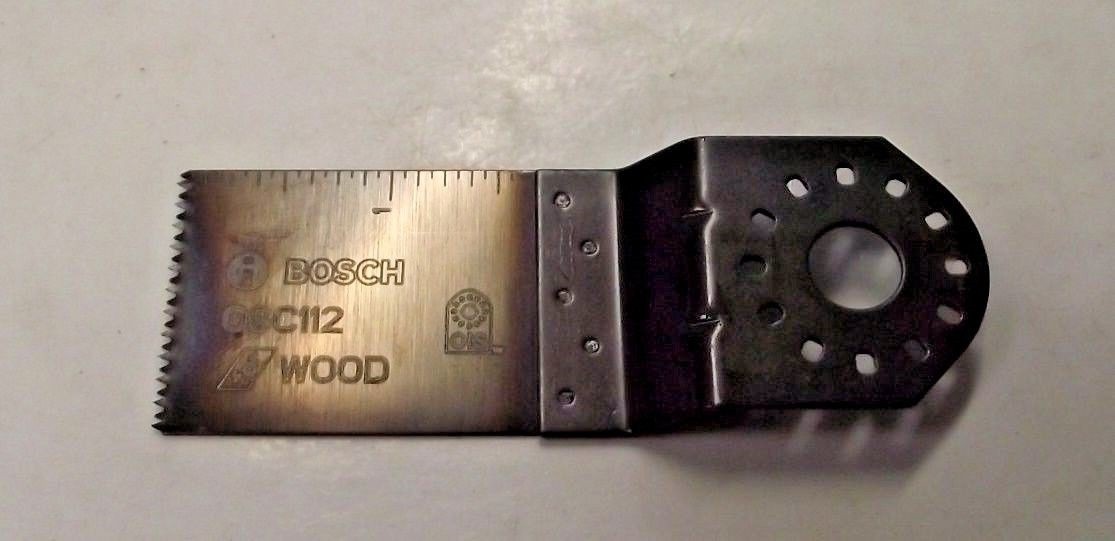 Bosch OSC112 1-1/4" HCS Plunge Cut Blade For Multi Tool BULK