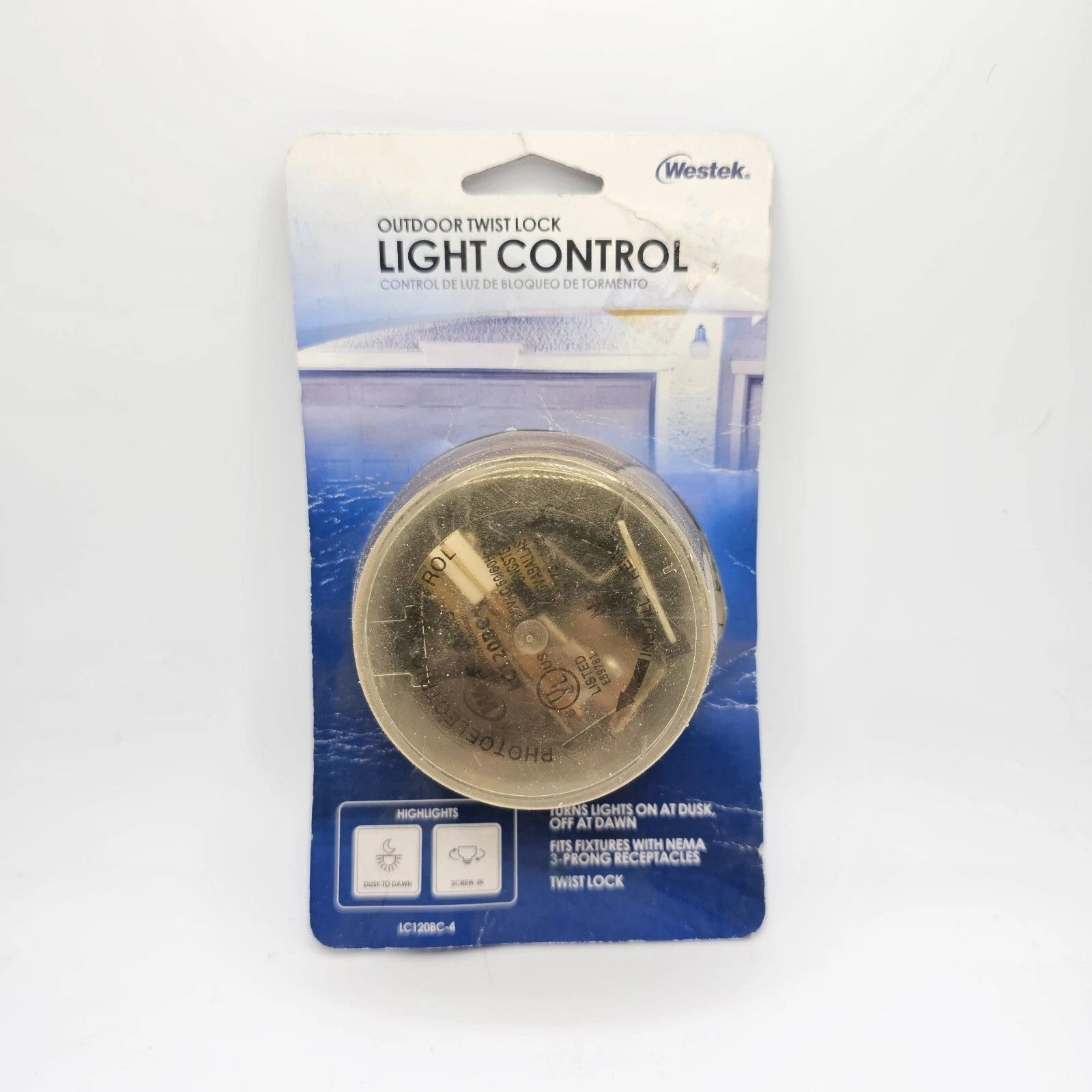 Westek Commercial Twist Lock Light Control LC120BC-4