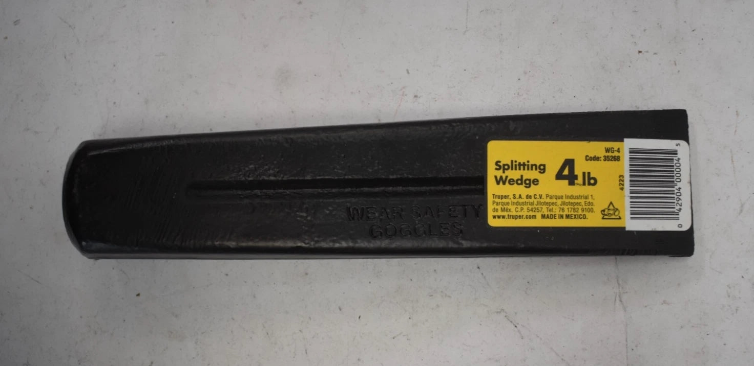 Truper Splitting Wedge Square Head True Temper 4lb. WG4C