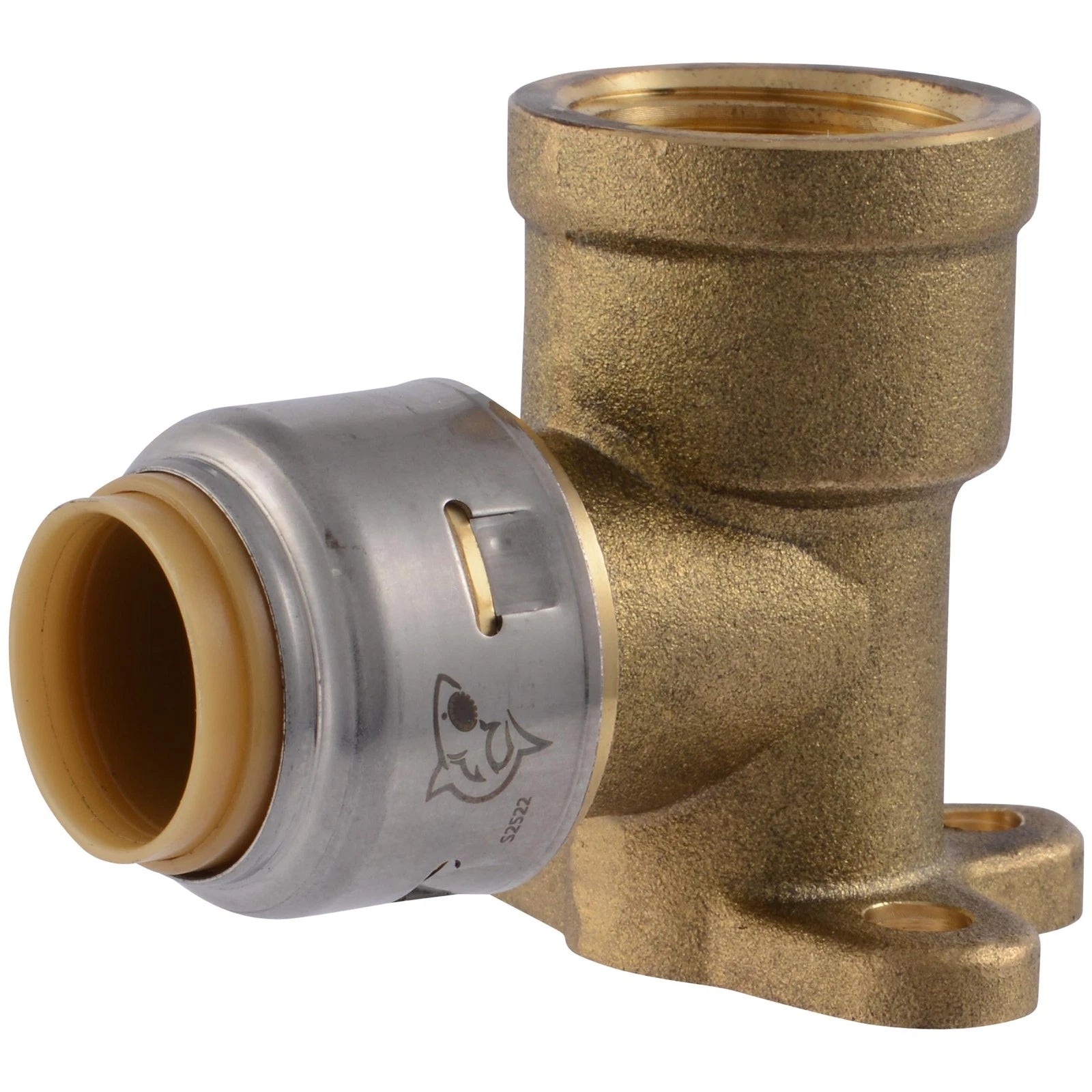 Sharkbite Max 1 2 Inch Drop Ear Brass Elbow Push To Connect Plumbing Fitting UR334A