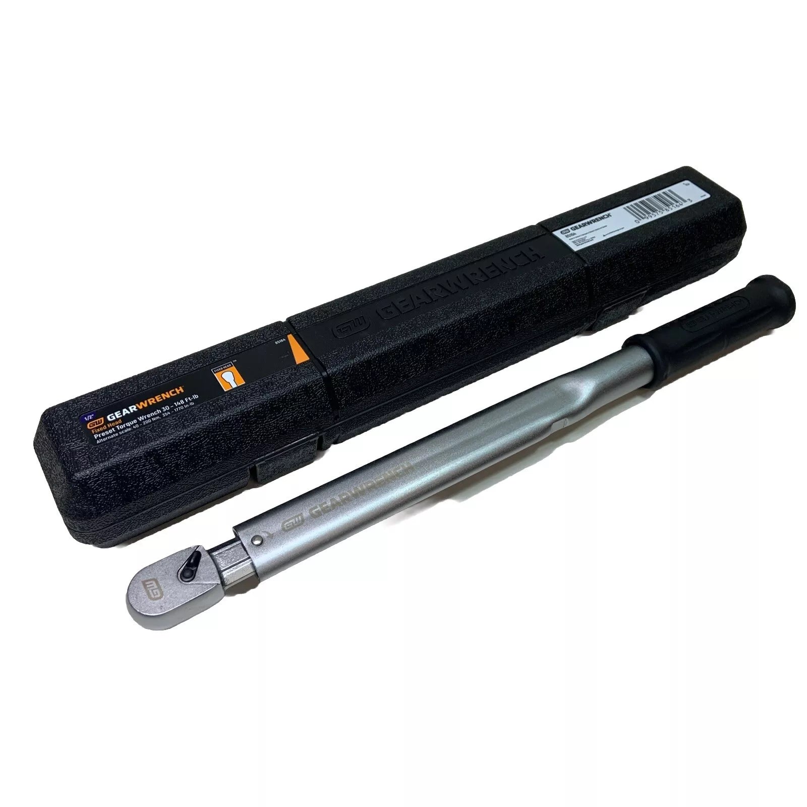 GearWrench 1/2 Drive Micrometer PRESET Torque Wrench 40-200Nm 30-148Ft/LB 85164