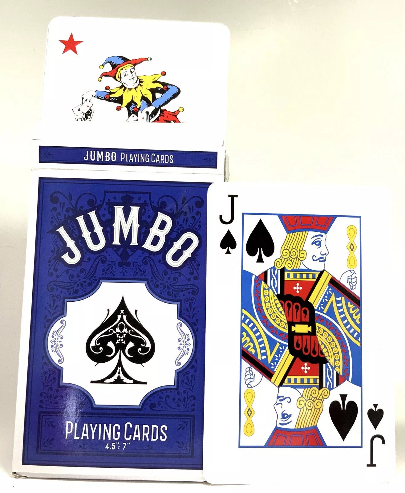 Midway Monsters GCAR-901 Jumbo Playing Cards 4.5" x 7"
