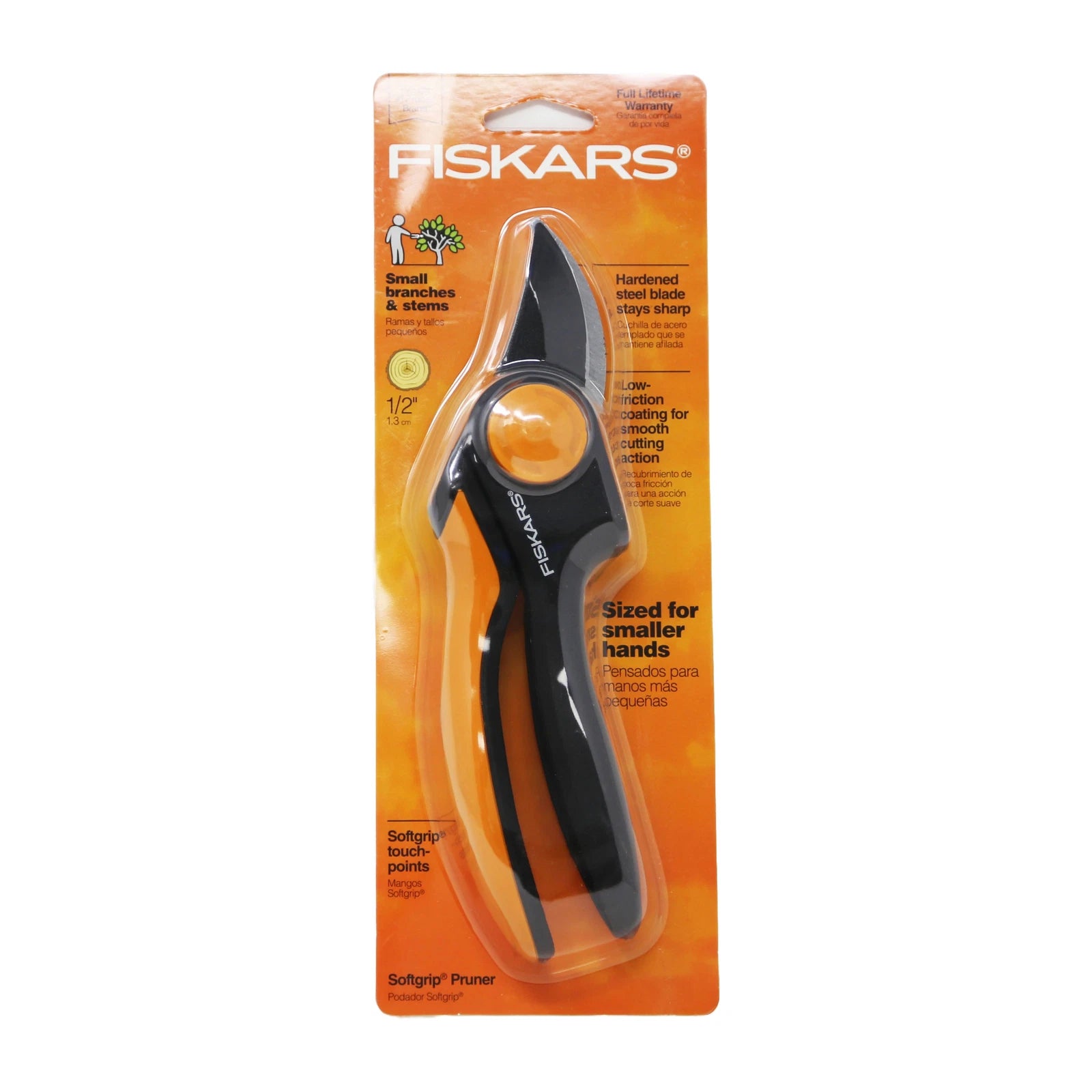 Fiskars Soft Grip Control Bypass Pruner With Hardened Steel Blade 9847