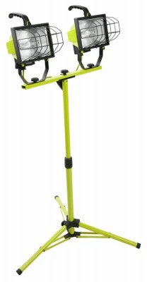 Master Electrician Work Light With Telescoping Tri Pod Stand, 1000-Watts - L13ME