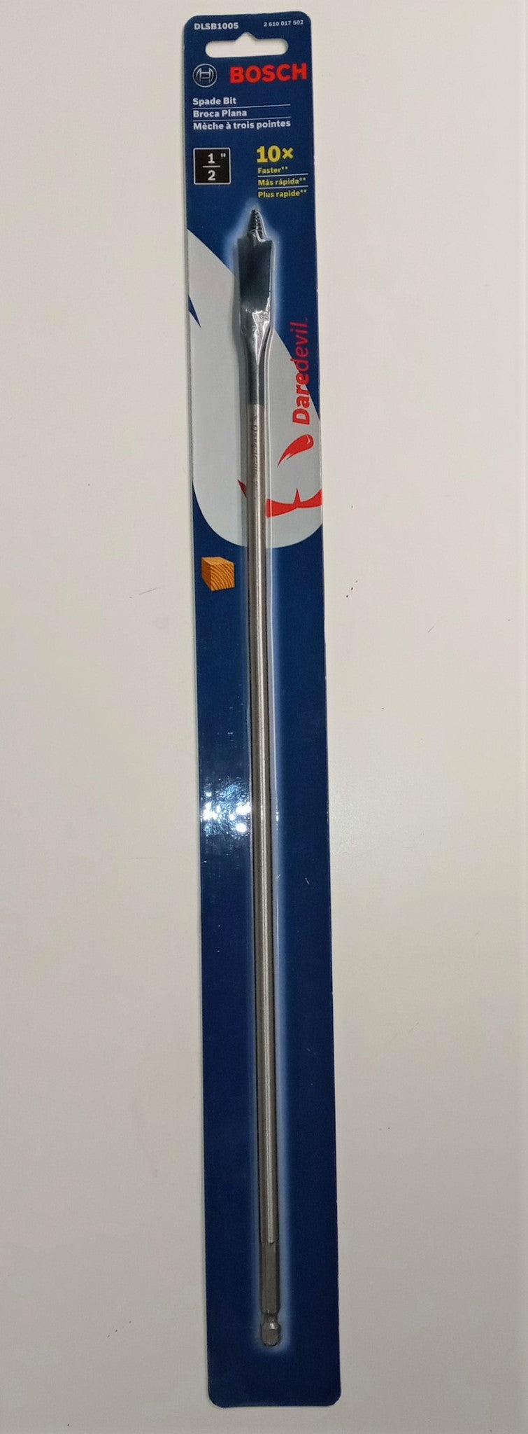 Bosch DLSB1005 Daredevil 1/2" x 16" Extended Length Spade Bit