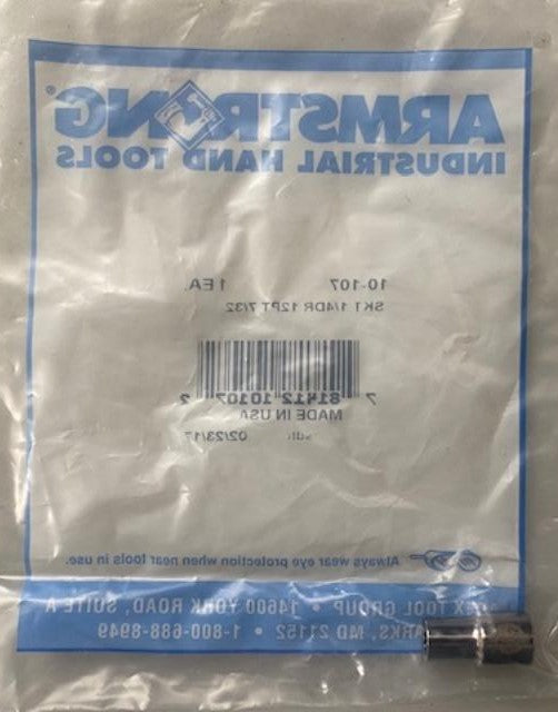 Armstrong 10-107 1/4" Drive 7/32" 12pt Socket USA