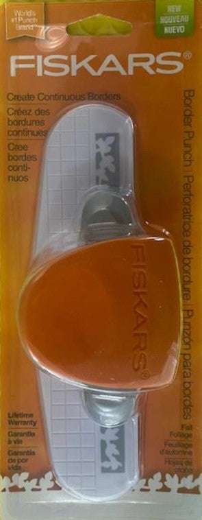 Fiskars 102200 Border Punch Creator - Fall Foliage Continuous Borders