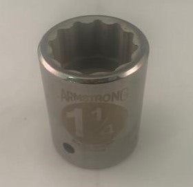 Armstrong 14-140 1" Drive 1-1/4" 12 Point Socket USA
