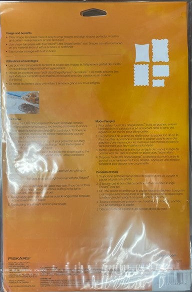 Fiskars 148590-1001 Shape Templates Frames Pack Of 3