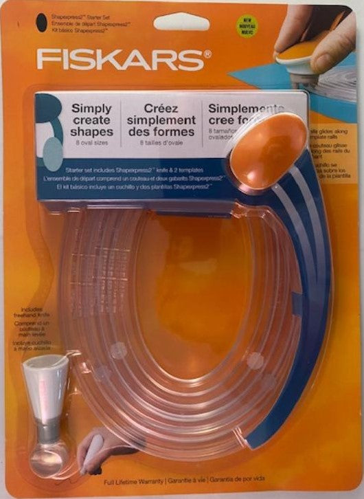 Fiskars 158170-1001 Shapexpress2 Starter Set