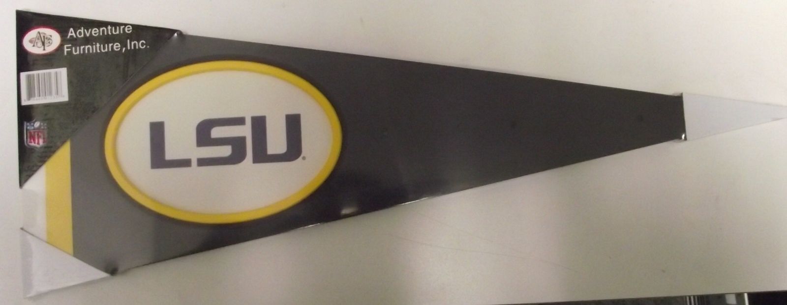 Adventure Furniture 01235 LSU Pennant Coat Rack 8" x 23"