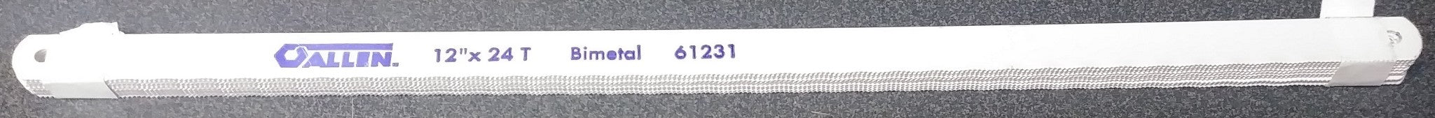 Allen 61231 12" x 24T Bi-Metal Hacksaw Blades 10 Pack