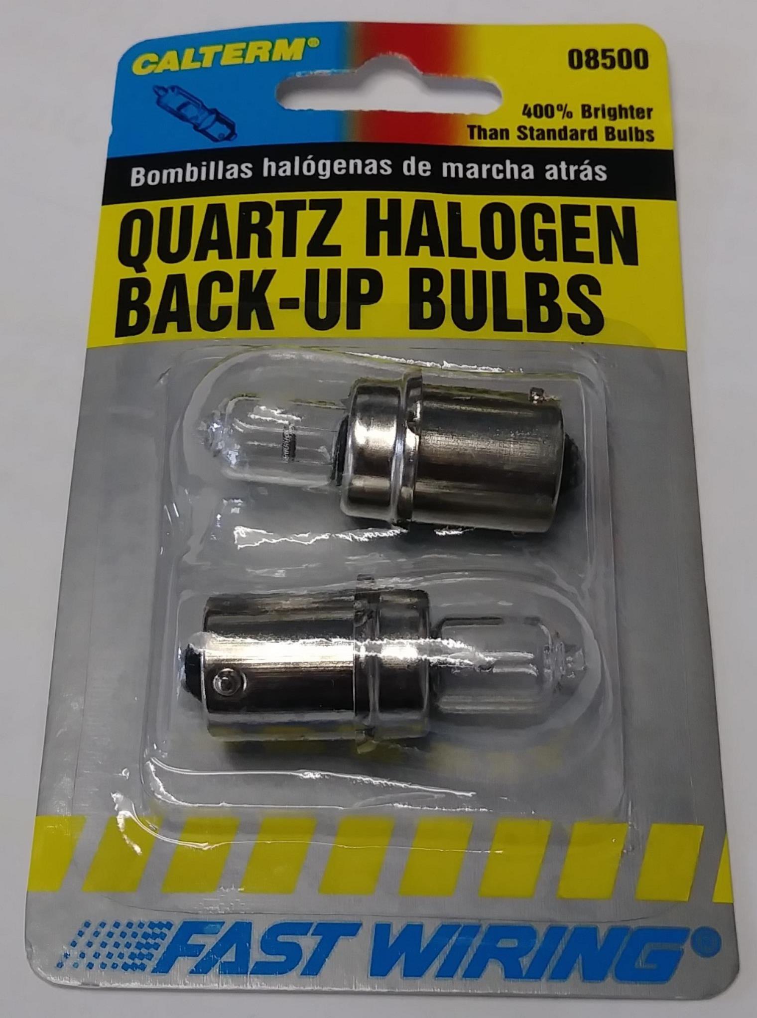 Calterm 08500 Quartz Halogen Back Up Bulbs 2 - 2 Packs