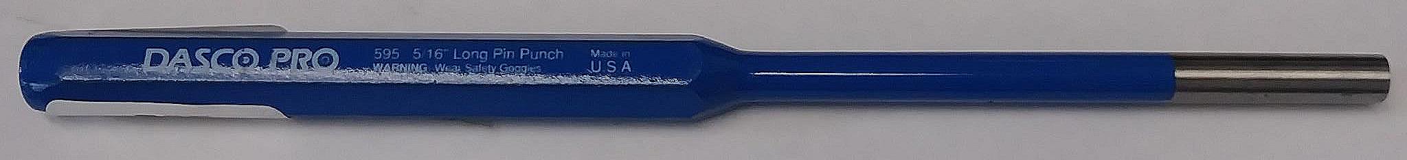 Dasco Pro 595 5/16" Long Pin Punch USA