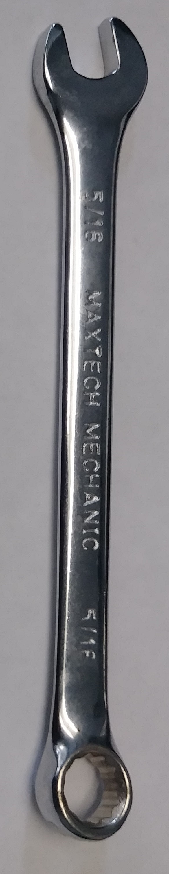 Maxtech Mechanic 5/16" Combination Wrench 12 Point (Deb's Cart)