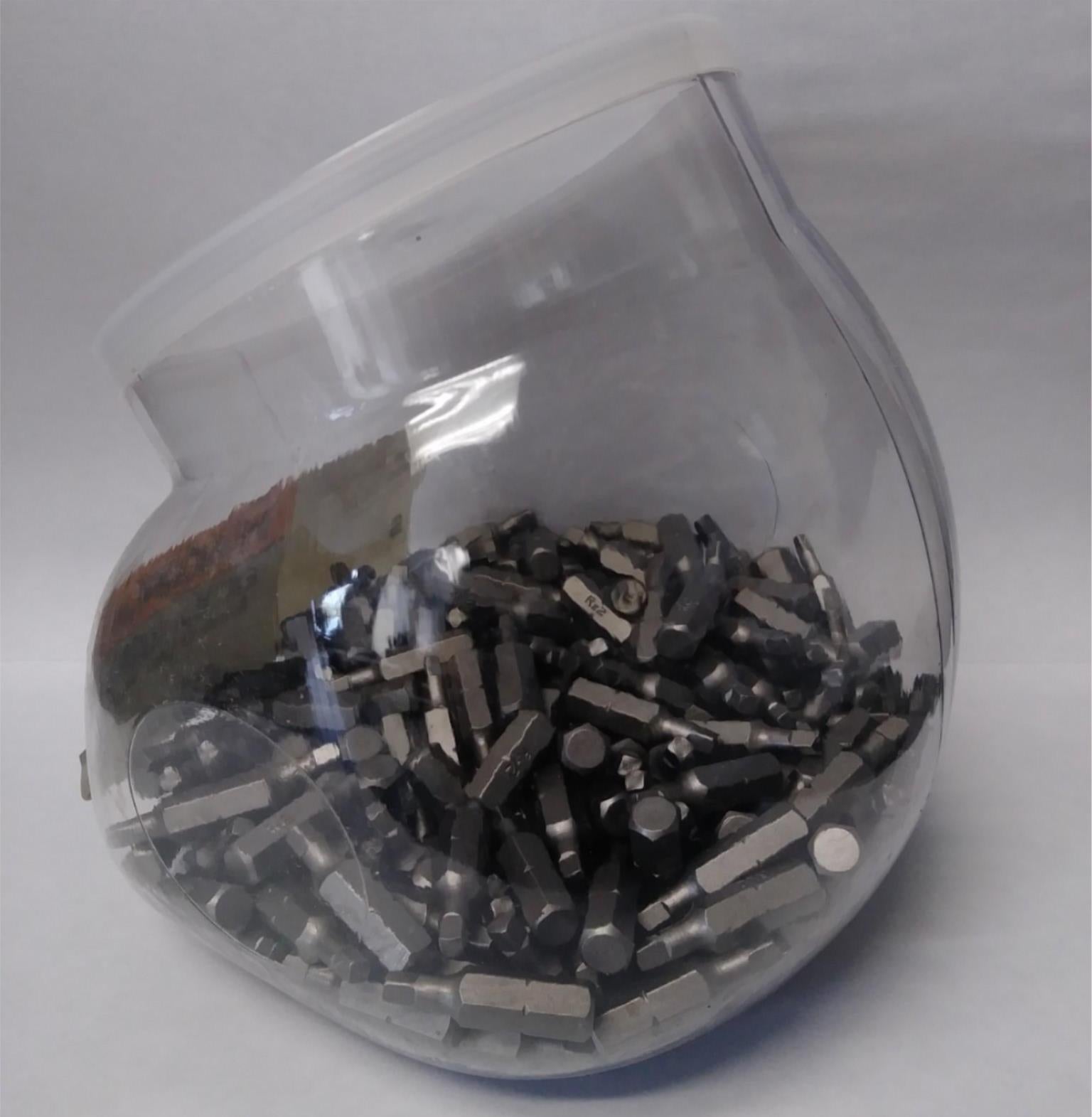 Magna 18182 #2 x 1" Extra Hard Square Recessed Bit 250 Pack USA
