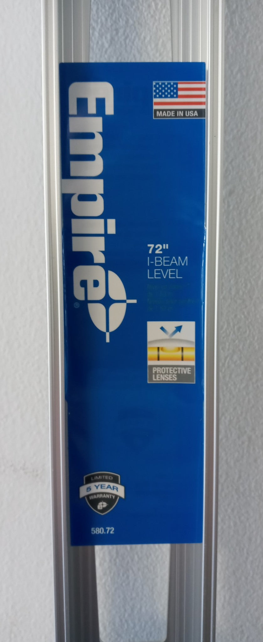 Empire 580-72 Professional I-Beam Level 72" USA