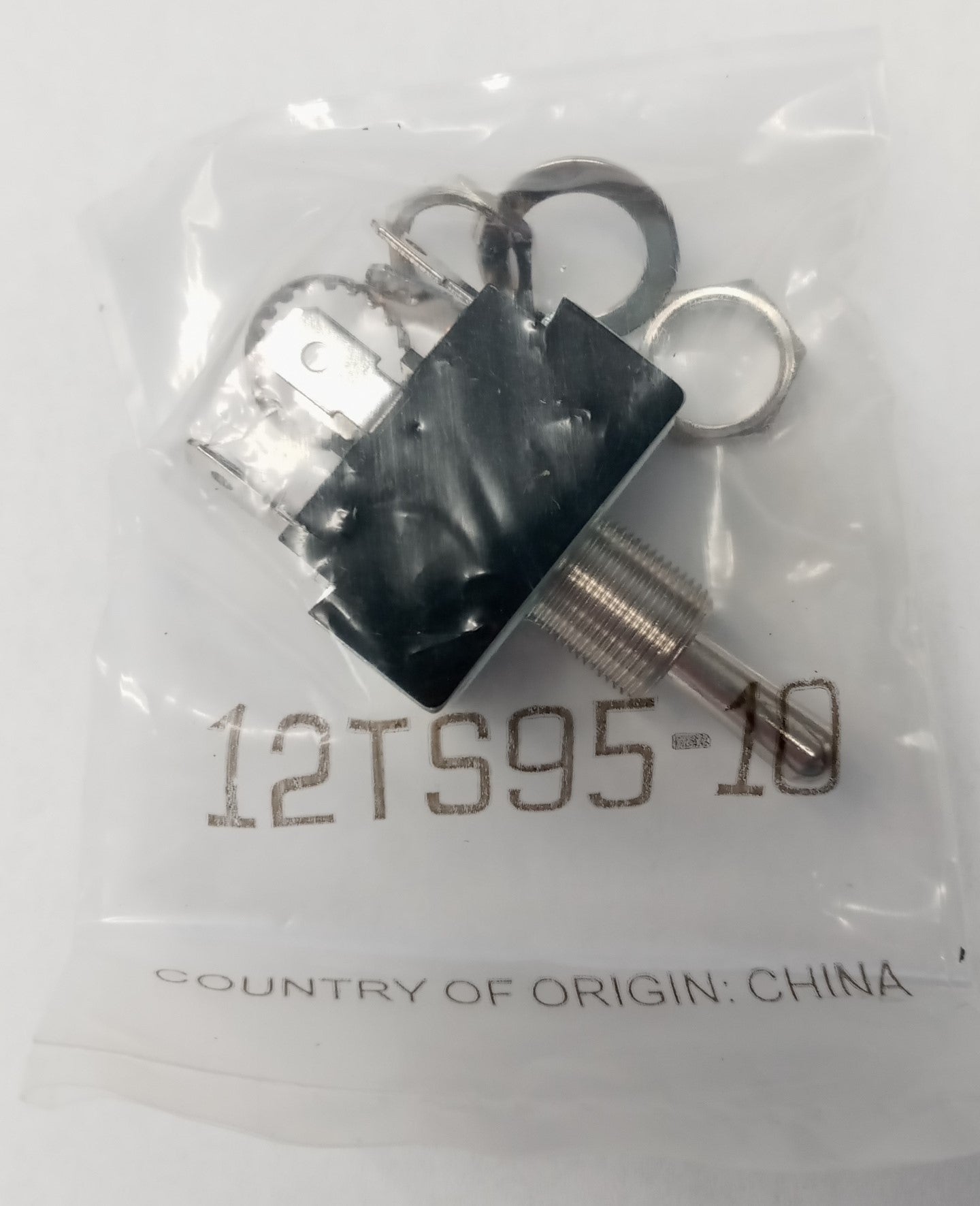 Honeywell 12TS95-10 Toggle Switch ON-ON-ON 10a 277, 20A 125, 1-1/2 HP, 125-250