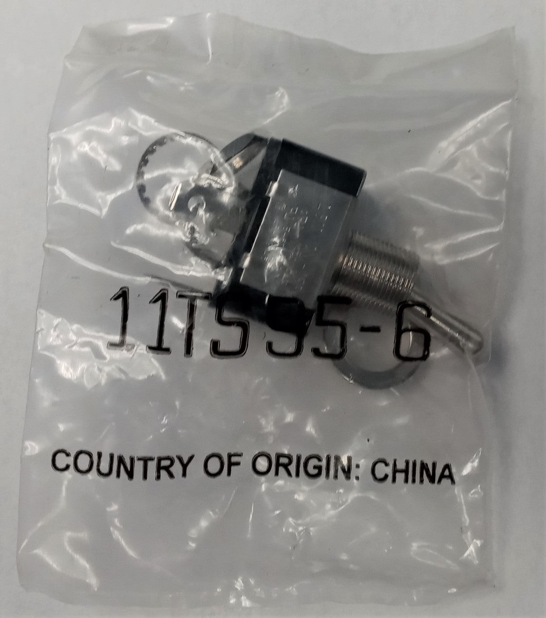 Honeywell 11TS95-6 Toggle Switch (ON)-OFF 10a 277 20A 125 3/4 HP 125-250 VAC