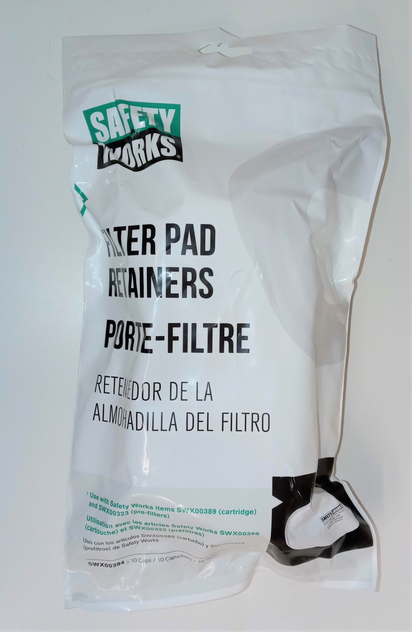 Safety Works SWX00394 Pre-Filter Cap - 10 Pack