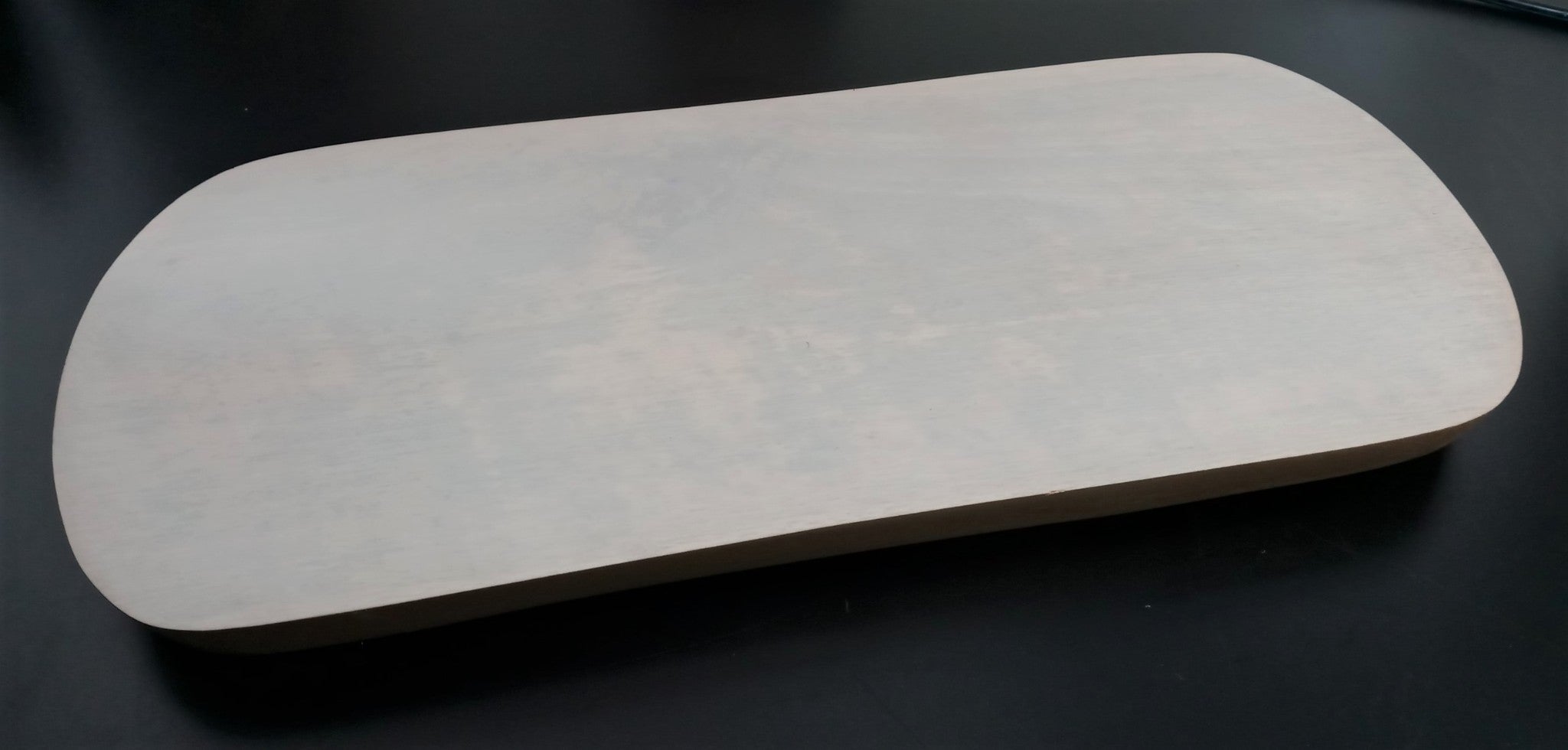 Enrico 3153MU7361 Modern Narrow Platter Serving Tray, Warm Gray & Olive 16x7x2