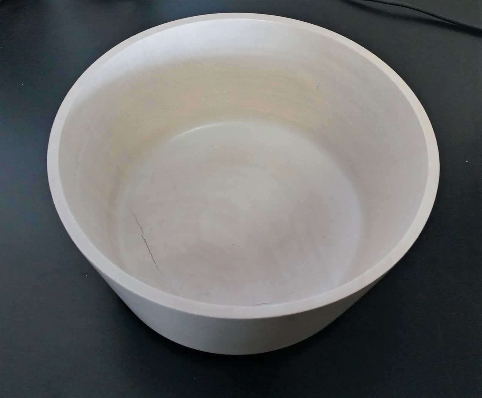 Enrico 3103MU7261 Modern Wooden Serving Bowl, Warm Gray & Olive, 11"x11"x5"