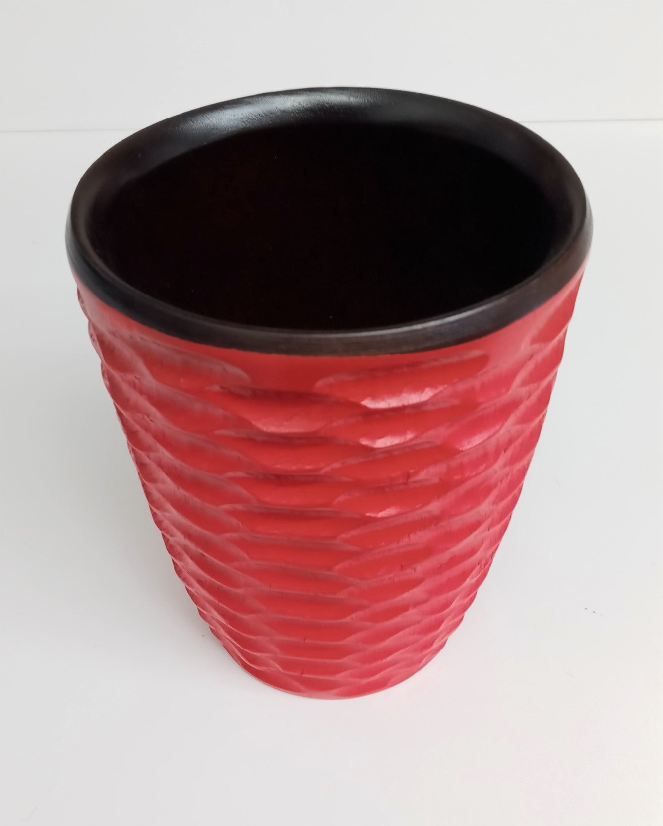 Enrico 3140MH1280 Honeycomb Utensil Holder Vase, Food Safe, 6" Dia x 7" Tall