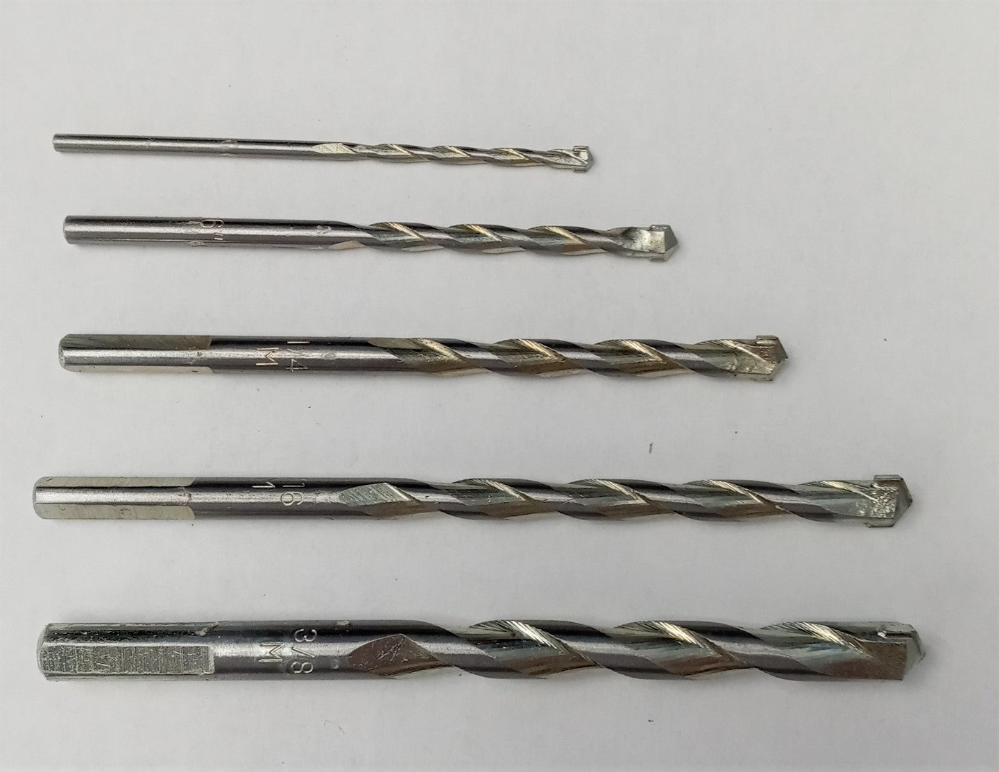 Mibro 895240 5-Piece Ultra Masonry Drill Bit Set