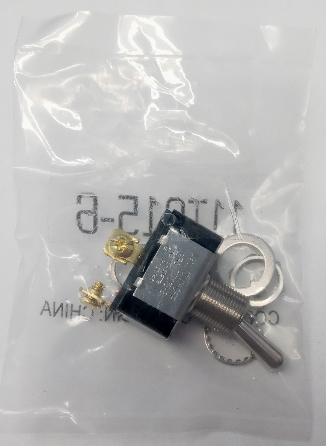 Honeywell 11TS15-6 Toggle Switch (ON)-OFF 10a 277 20A 125 VAC 3/4 HP 125-250