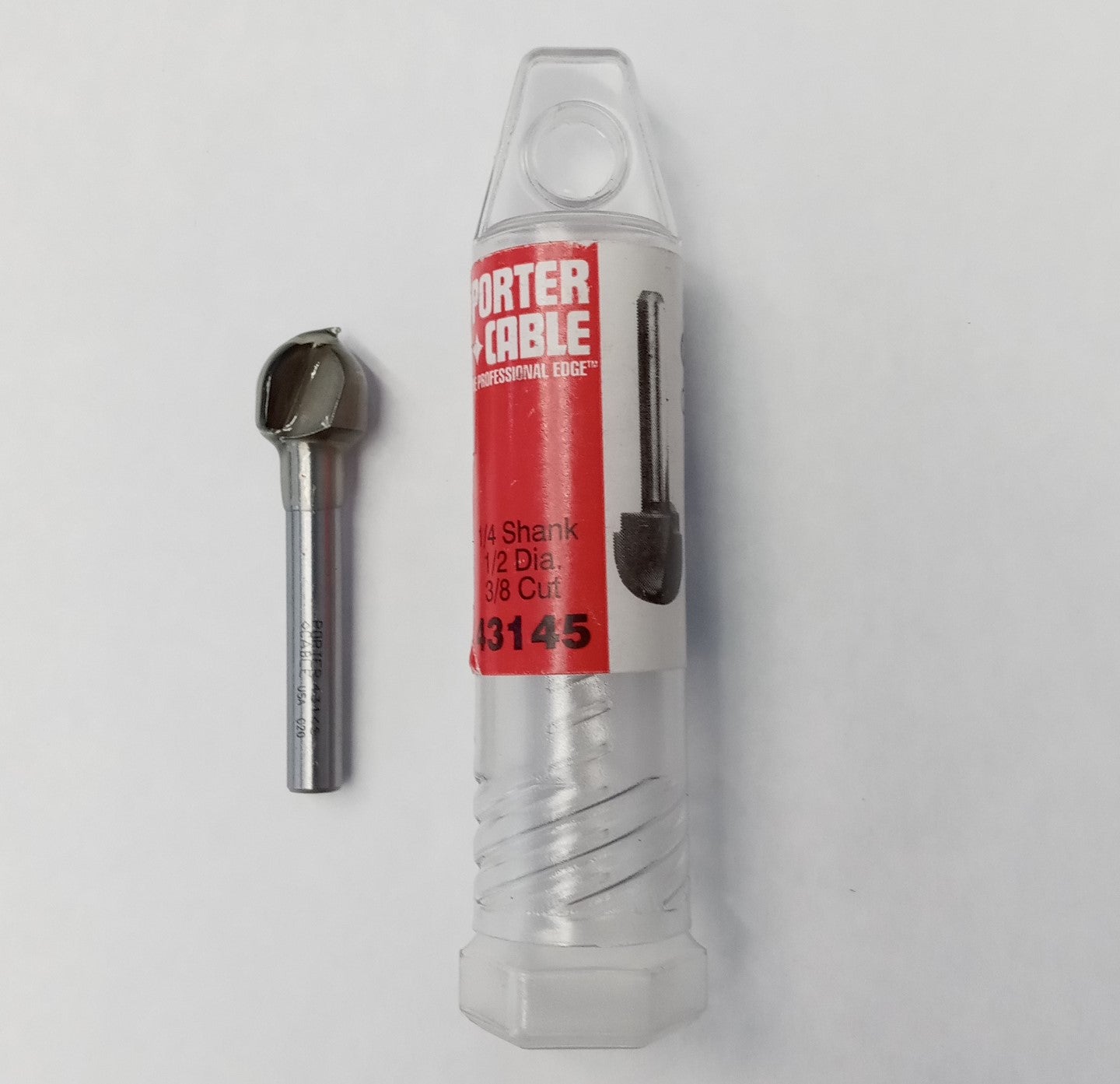 Porter-Cable 43145 Core Box Router Bit 1/2" Dia. 3/8" Cut USA