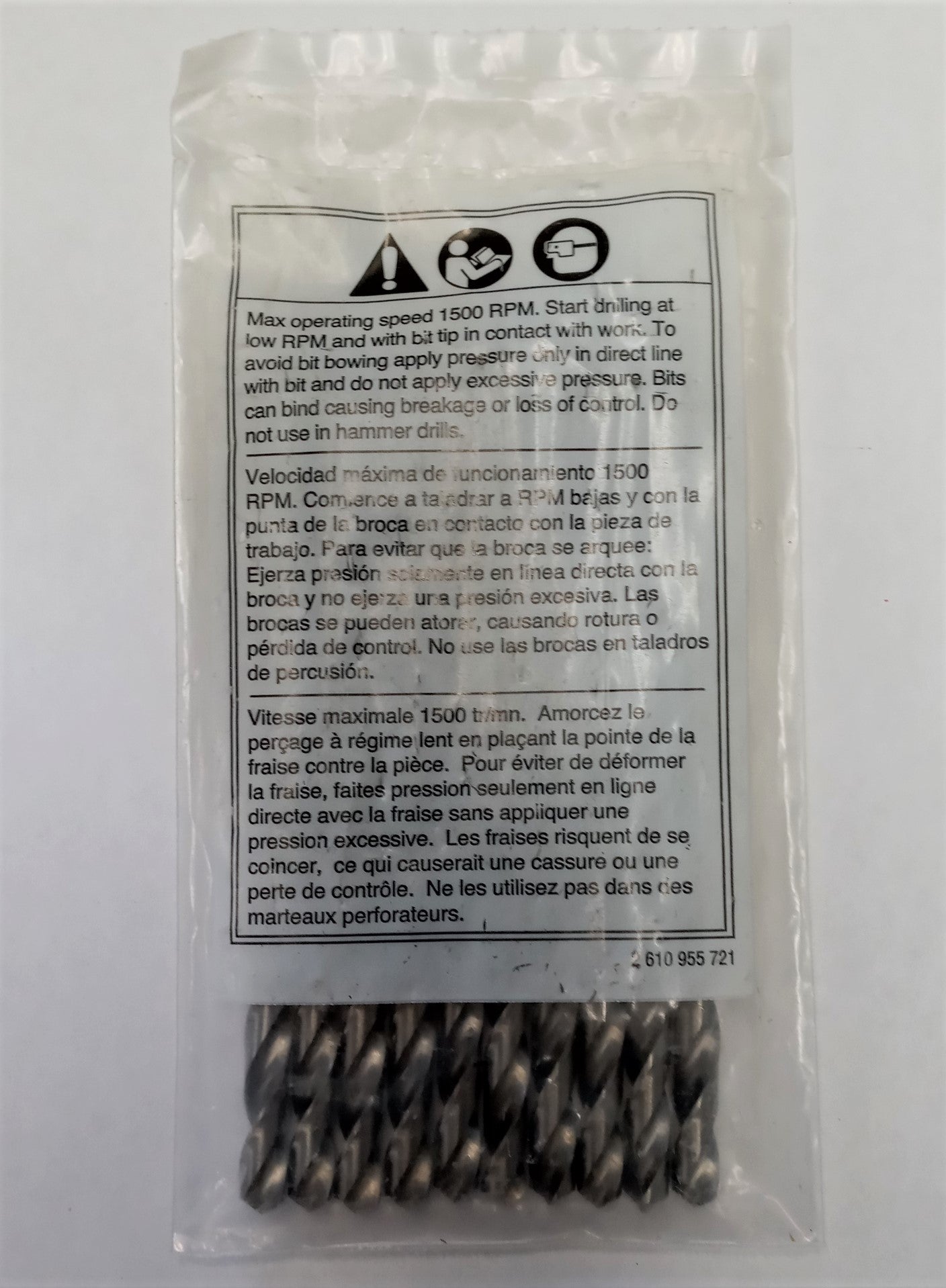 Vermont American 10114 7/32" Drill Bits 10pcs