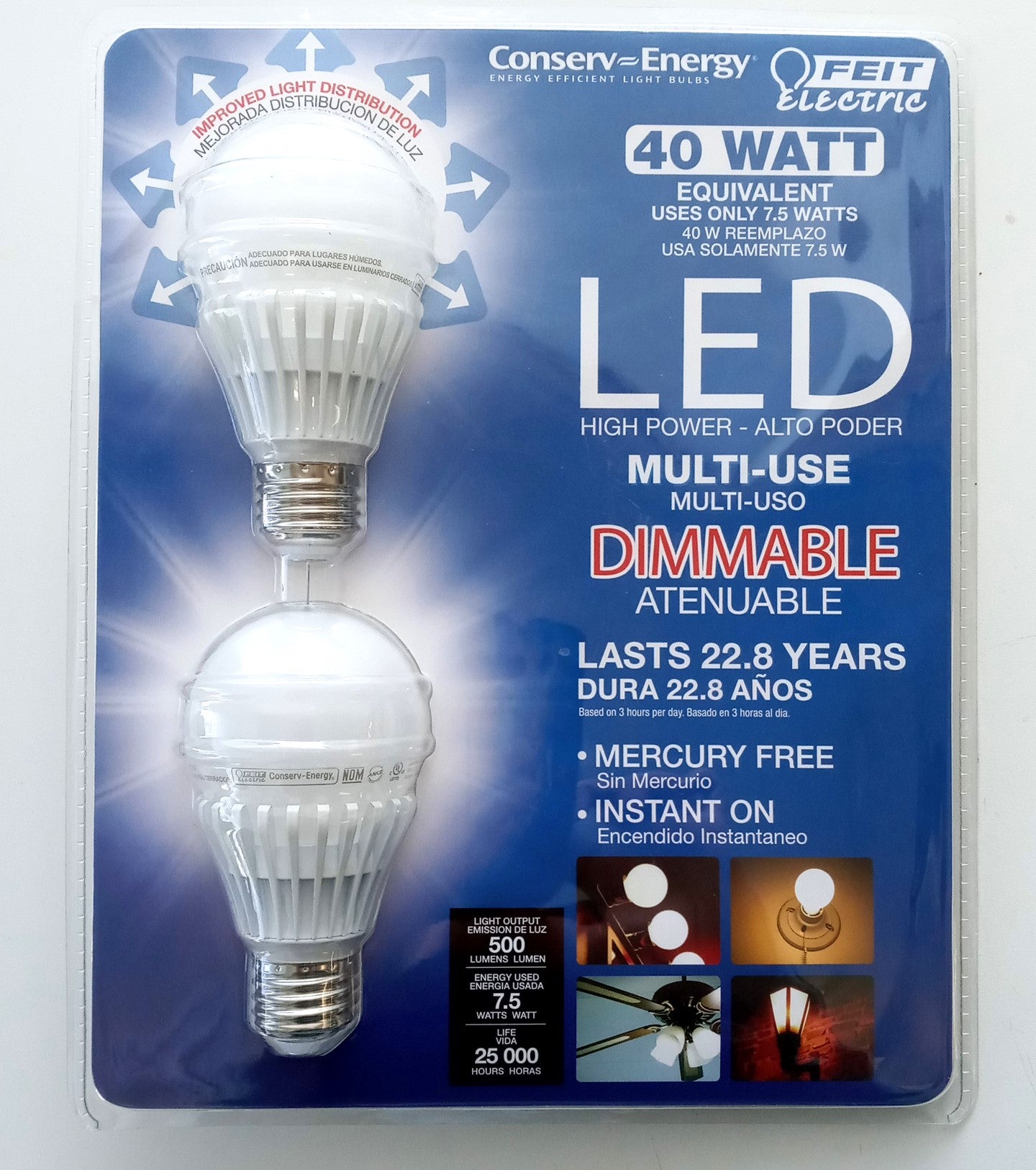 LED Retractable Reel Work Auto Shop Repair Light 300 Lumen Alert