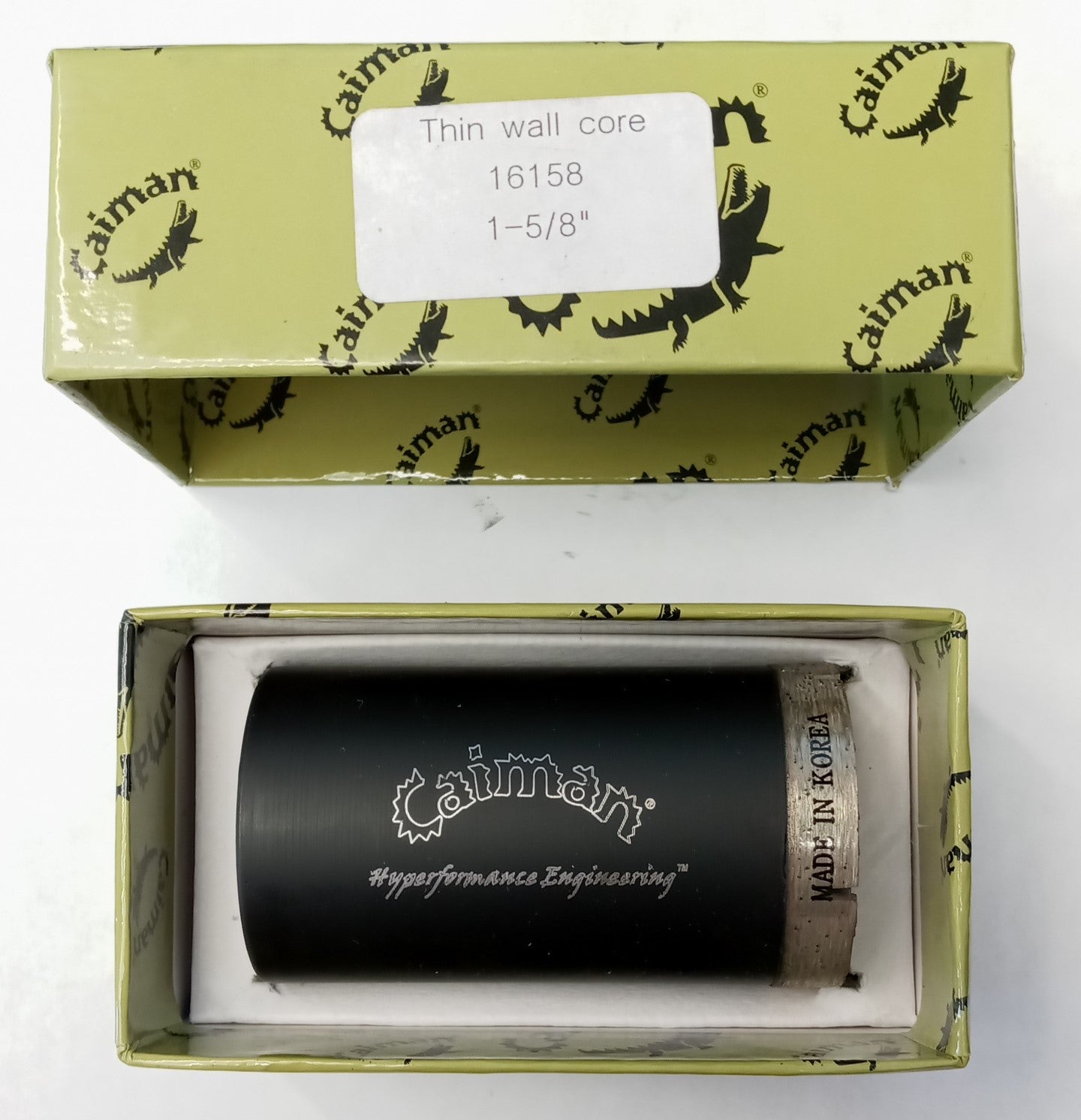 Caiman 16158 1-5/8" Thin Wall Core Drill Bit