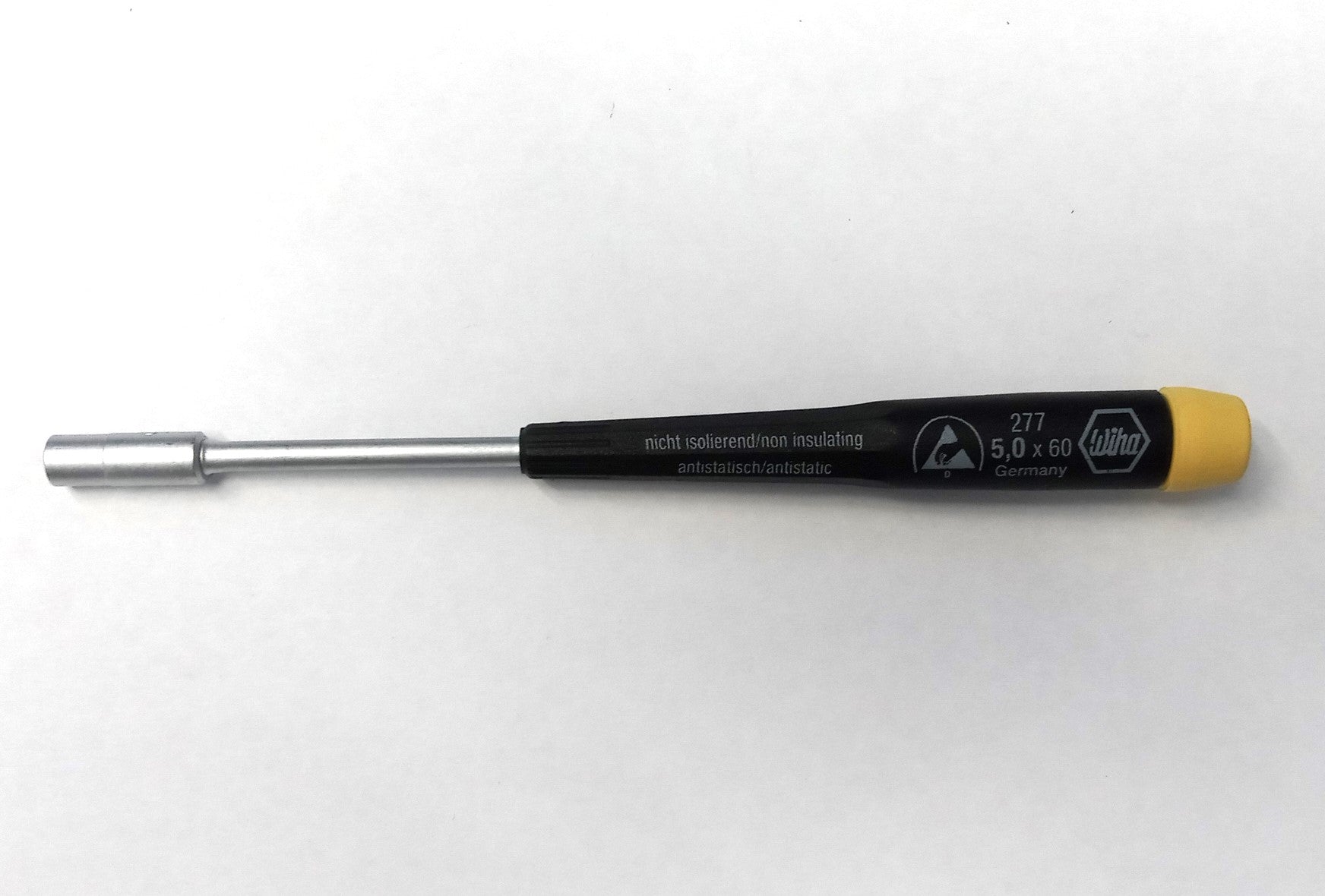 Wiha 27750 Precision ESD Safe Nut Driver 5.0 x 60 Germany