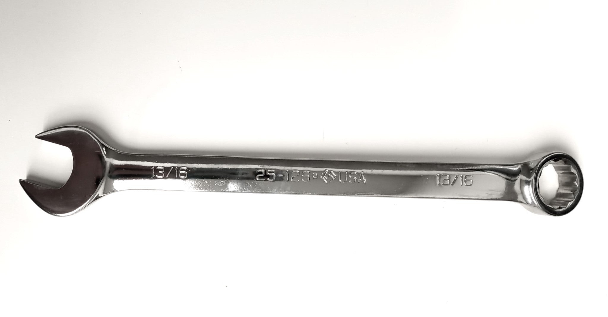 ARMSTRONG 25-126 13/16" COMBINATION WRENCH FULL POLISH 12 POINT USA