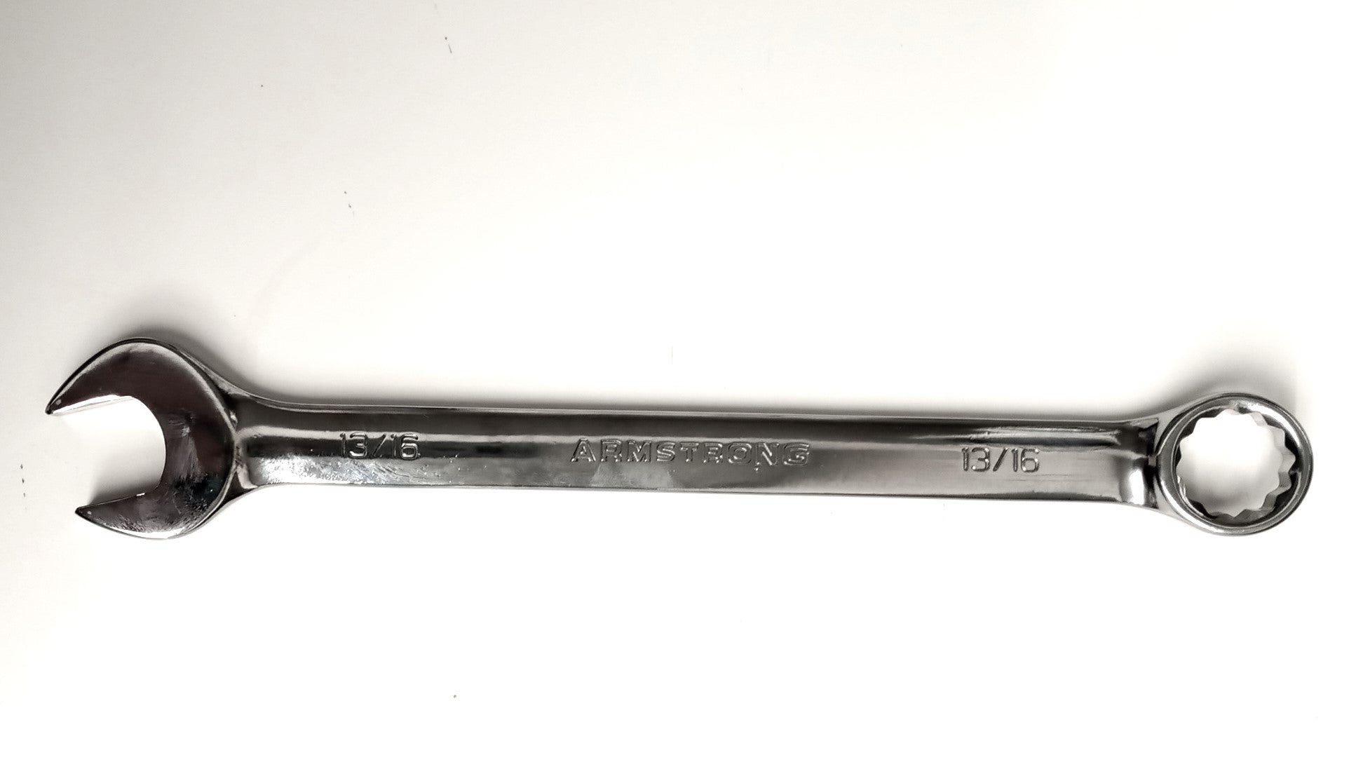 ARMSTRONG 25-126 13/16" COMBINATION WRENCH FULL POLISH 12 POINT USA