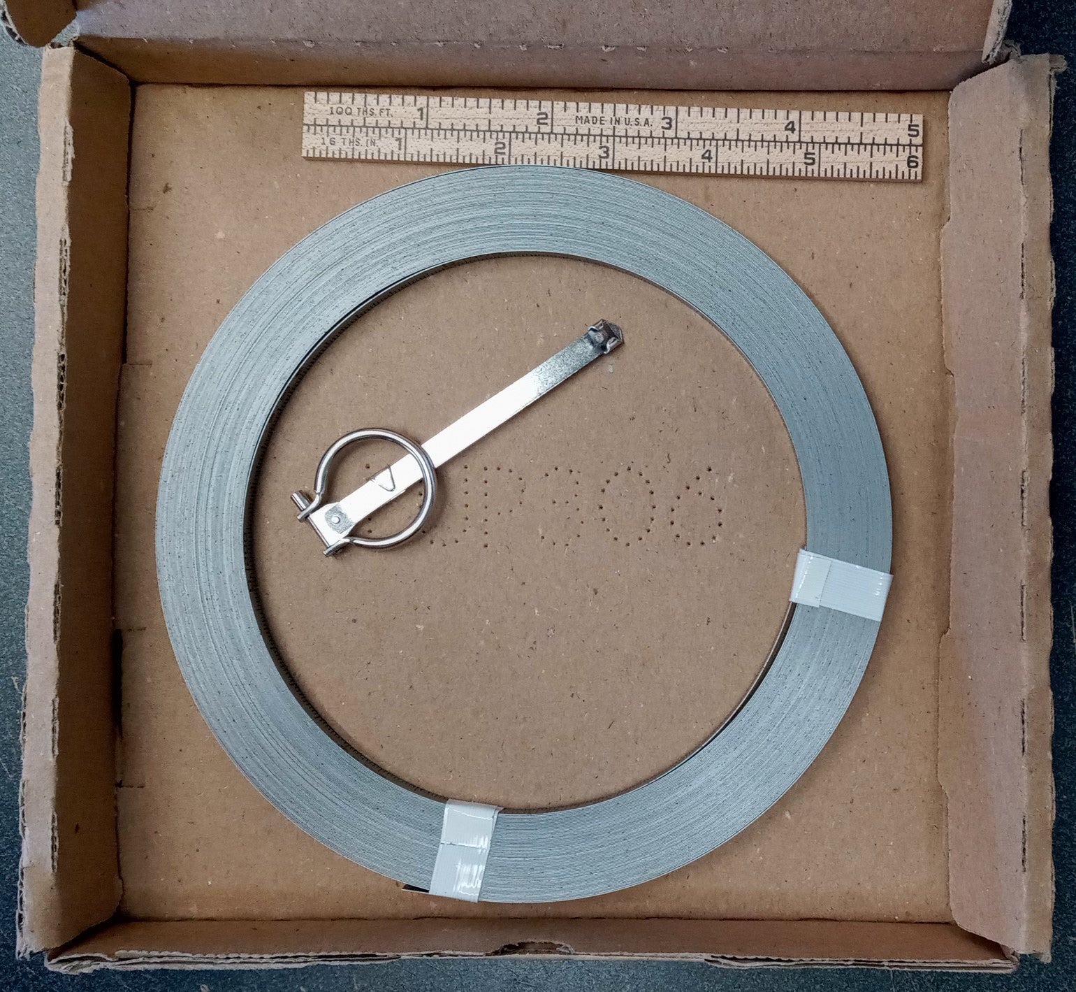 Lufkin OC2730DMM 6mm x 30m Chrome Clad Peerless Frame Tape Refill USA