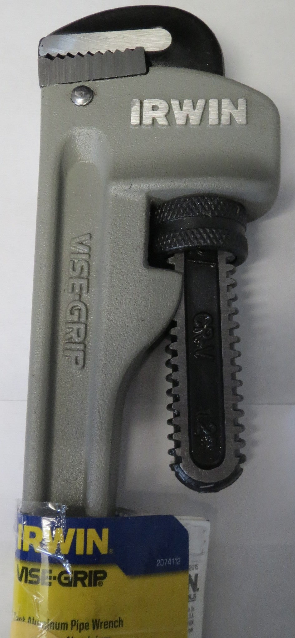 Irwin Vise-Grip 2074112 12" Cast Aluminum Pipe Wrench