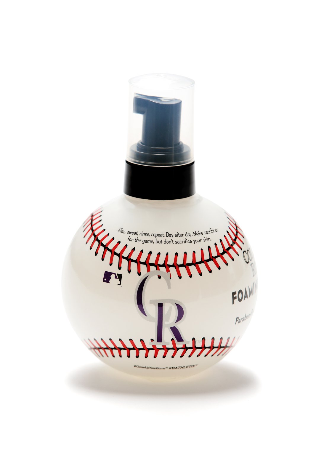 Bathletix MLBHSCR 24311 MLB Colorado Rockies Foaming Hand Soap 8.7 oz