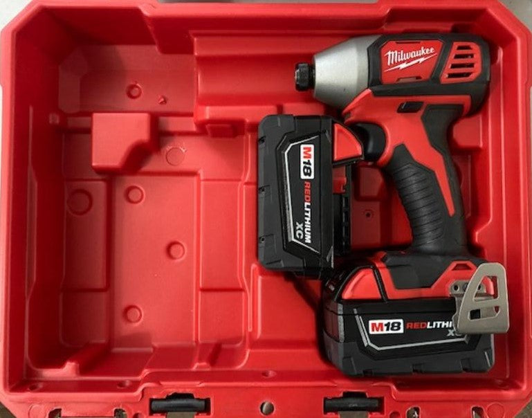 MILWAUKEE 2657-259B M18 CORDLESS 1/4" HEX IMPACT DRIVER (tool & case only) 18V